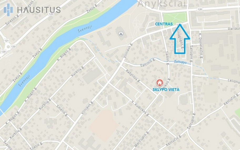 Parduodamas namas Taikos g., Anykščiuose, 51.69 kv.m ploto 31