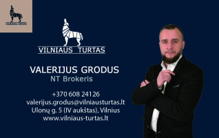 Parduodamas butas Bartų g., Burbiškės, Vilniaus m., Vilniaus m. sav., 39.7 m2 ploto, 1 kambariai 15