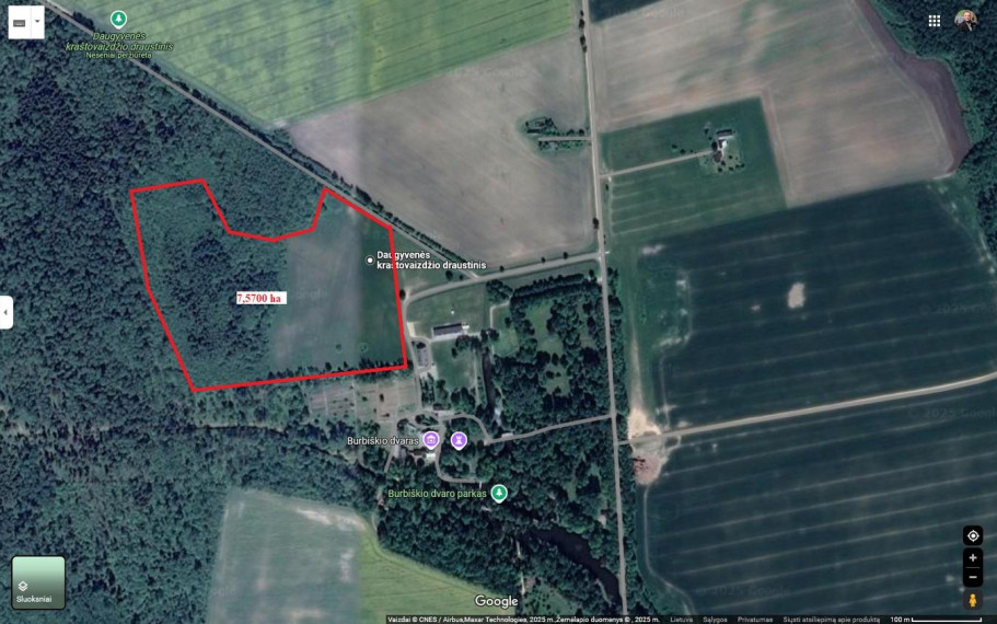 Parduodamas sklypas Burbiškio k., Radviliškio r. sav., 757.00 a ploto 11