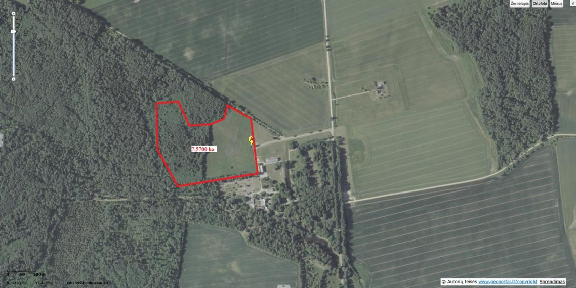 Parduodamas sklypas Burbiškio k., Radviliškio r. sav., 757.00 a ploto 13