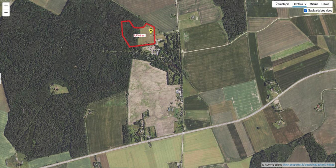Parduodamas sklypas Burbiškio k., Radviliškio r. sav., 757.00 a ploto 15