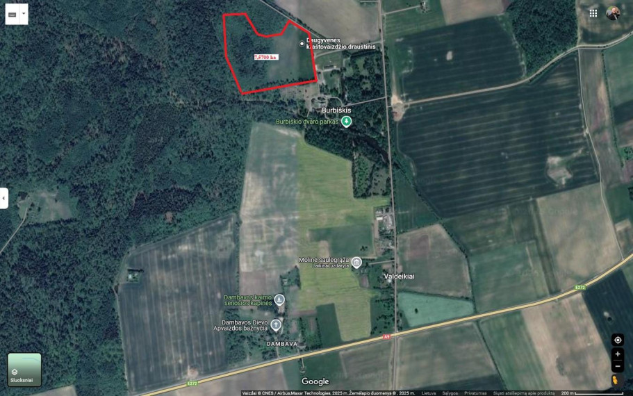 Parduodamas sklypas Burbiškio k., Radviliškio r. sav., 757.00 a ploto 16
