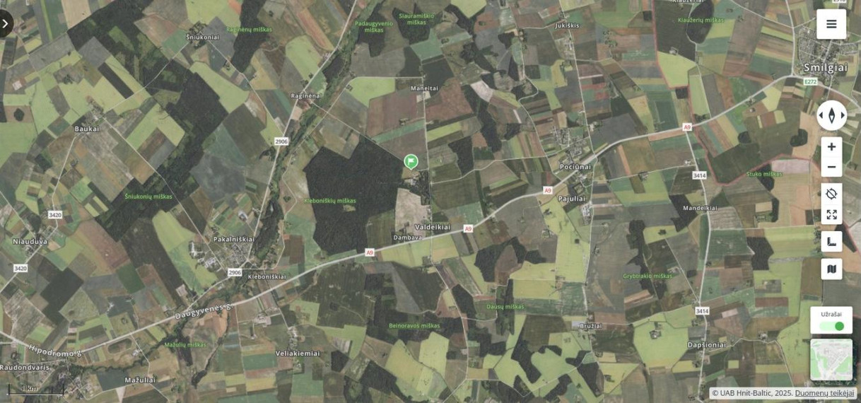 Parduodamas sklypas Burbiškio k., Radviliškio r. sav., 757.00 a ploto 18