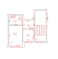 Parduodamas butas Stasio Lozoraičio g., Garliavos m., Kauno r. sav., 40.07 m² ploto 1 kambarys 14
