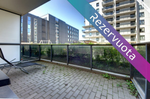 Parduodamas butas Žalgirio g., Šnipiškės, Vilniaus m., Vilniaus m. sav., 29.84 m2 ploto, 1 kambariai 6