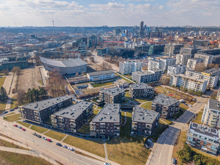 Parduodamas butas olimpieciu, Šnipiškės, Vilniaus m., Vilniaus m. sav., 82 m2 ploto, 3 kambariai 4
