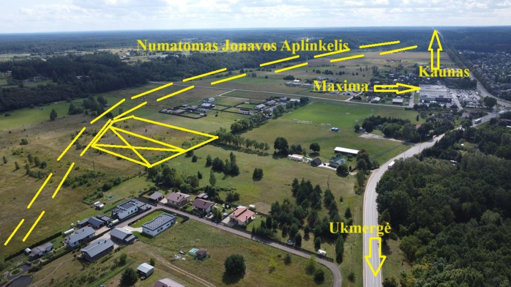 Parduodamas sklypas Spanėnų k., Jonavos r. sav., 80.81 a ploto 4