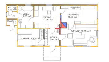 Parduodamas namas Skaistakalnio g., , Panevėžyje, 79.58 kv.m ploto 3