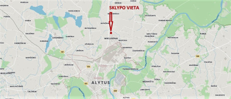 Parduodamas kitos paskirties sklypas Rutkos k., Alytaus r. sav., 25.87 a ploto 7