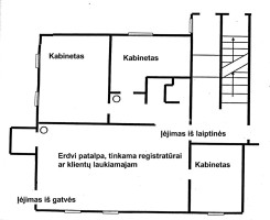 Nuomojamos administracinės, kitos paskirties, paslaugų, prekybos patalpos Smėlynės g., Centras, Panevėžio m., Panevėžio m. sav., 73.75 m2 ploto 4