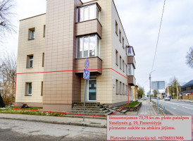 Nuomojamos administracinės, kitos paskirties, paslaugų, prekybos patalpos Smėlynės g., Centras, Panevėžio m., Panevėžio m. sav., 73.75 m2 ploto 3