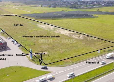 Parduodamas  sklypas Vilniaus pl., Jakų k., Klaipėdos r. sav., 228 a ploto