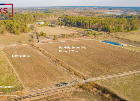 Parduodamas sklypas Pavarių g., Dievogalos k., Kauno r. sav., 325.00 a ploto
