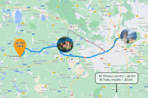 Parduodamas  sklypas Miglinų k., Trakų r. sav., 110 a ploto 15