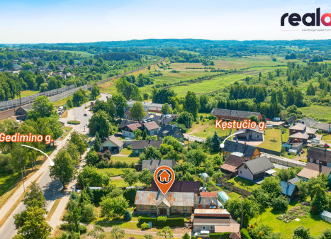 Parduodamas namas Gedimino g., Kaišiadoryse, 110.57 kv.m ploto, 1 aukštai