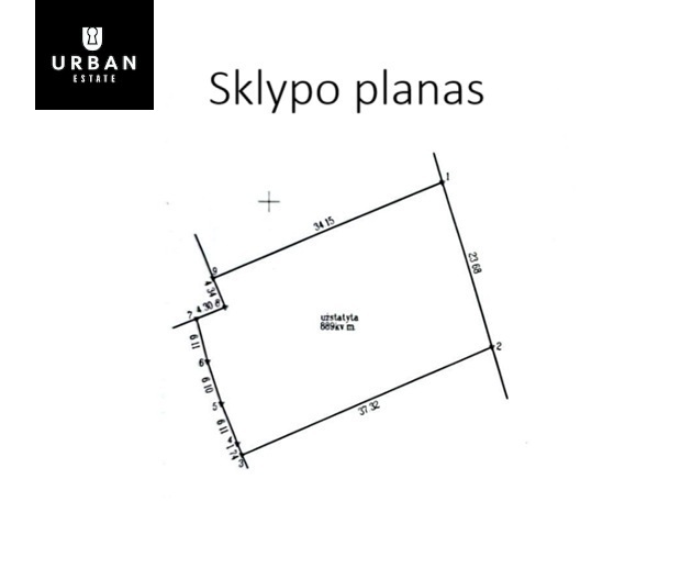 Parduodamas sklypas Varnalaukio g., Tarandėje, Vilniuje, 8.89 a ploto 8