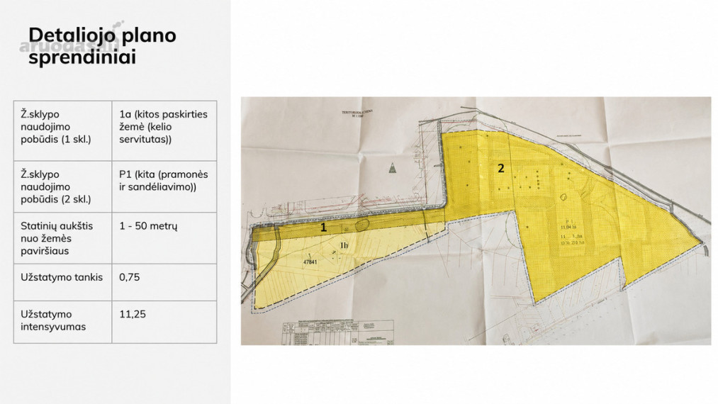 Parduodamas sklypas Kalno g., Venslaviškių k., 1235 a ploto 3