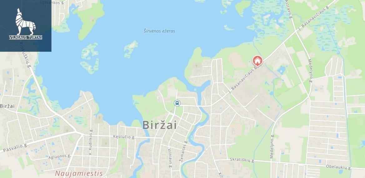 Parduodamas namas Biržų r. sav., Biržų m., J.Basanavičiaus g., 68 m2 ploto, 1 aukštai 14