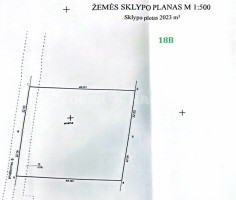Parduodamas namų valdos paskirties sklypas Draugų g., Bendorių k., Vilniaus r. sav., 20 a ploto 4