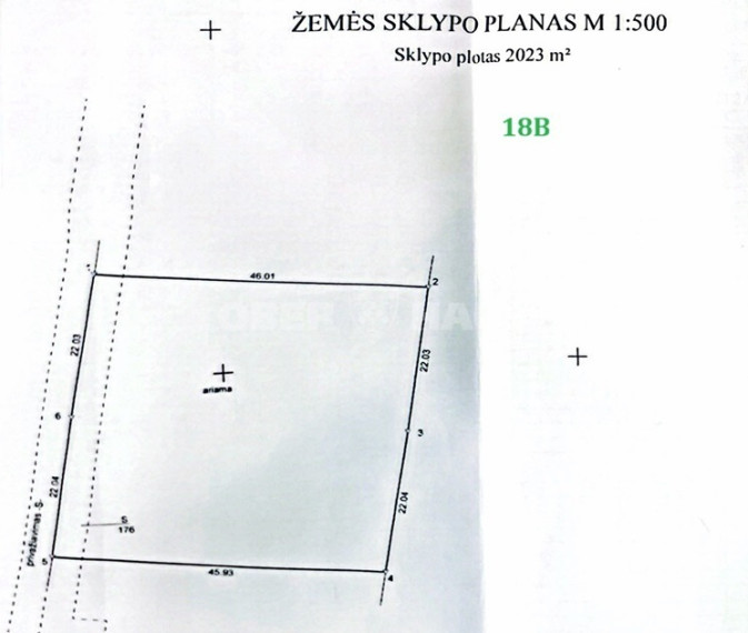 Parduodamas namų valdos paskirties sklypas Draugų g., Bendorių k., Vilniaus r. sav., 20 a ploto 4