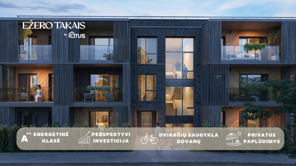 Parduodamas butas Sidaronių g., Justiniškės, Vilniaus m., Vilniaus m. sav., 42.04 m² ploto 2 kambariai 3