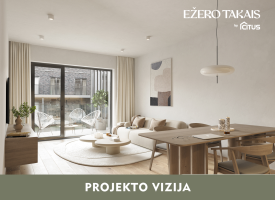 Parduodamas butas Sidaronių g., Justiniškės, Vilniaus m., Vilniaus m. sav., 63.01 m² ploto 3 kambariai 5
