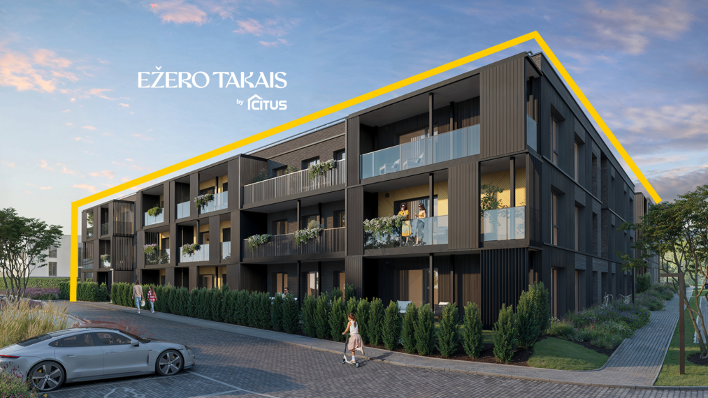 Parduodamas butas Sidaronių g., Justiniškės, Vilniaus m., Vilniaus m. sav., 63.01 m² ploto 3 kambariai 1