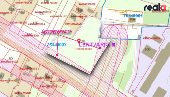 Parduodamas sklypas Vokės g., Lentvaryje, 100 a ploto 9