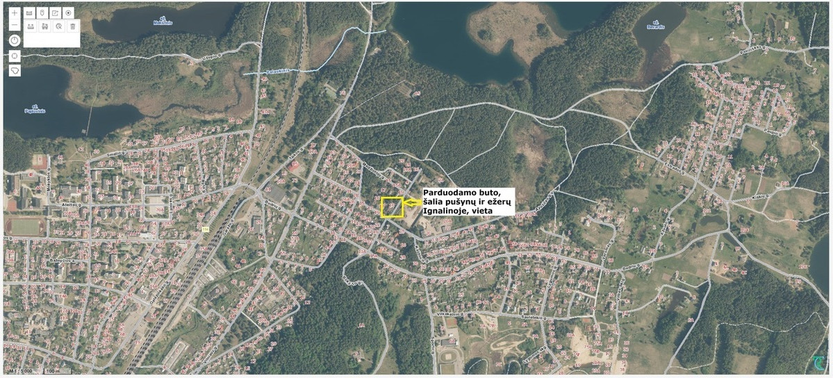 Gera kaina parduodamas butas Pušų g., Ignalinoje, 76 kv.m ploto 23