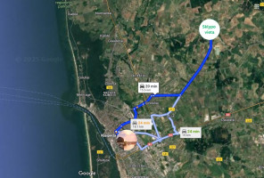 Parduodamas  sklypas Švyturio g., Plikių mstl., Klaipėdos r. sav., 13 a ploto 12
