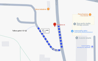Nuomojamas 1 kambario butas Taikos g., Justiniškėse, Vilniuje, 37 kv.m ploto 13