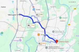 Nuomojamas 1 kambario butas Taikos g., Justiniškėse, Vilniuje, 37 kv.m ploto 14