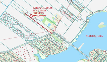 Parduodamas namų valdos paskirties sklypas Rasų g., Raizgių k., Šiaulių r. sav., 15 a ploto 14