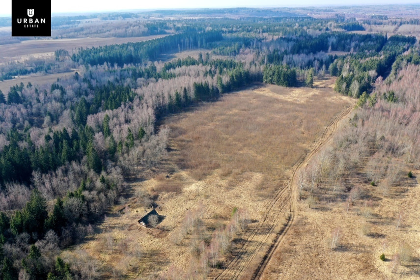 Parduodamas žemės ūkio sklypas šalia miško, Vilniaus rajone Trakelių k. 451 a ploto 3