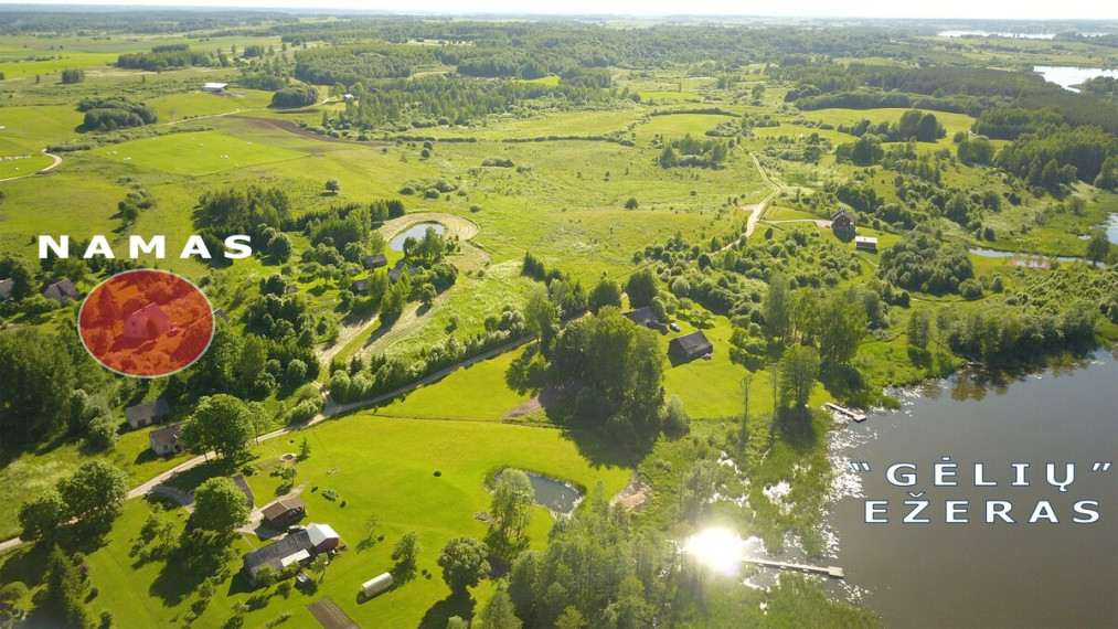 Parduodamas namas Gėliogalių k., Molėtų r. sav., 115 m2 ploto, 1 aukštai 4