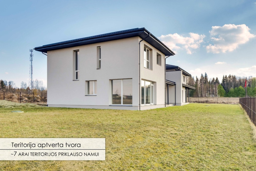 Parduodamas namas Senasis Ukmergės kelias, Mažosios Riešės vs., Vilniaus r. sav., 161 m2 ploto, 2 aukštai 2