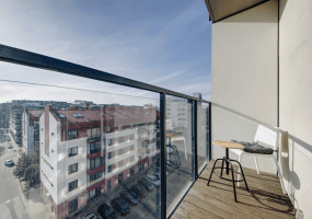Parduodamas butas Daugėliškio g., Šnipiškės, Vilniaus m., Vilniaus m. sav., 33 m2 ploto, 1 kambariai 4