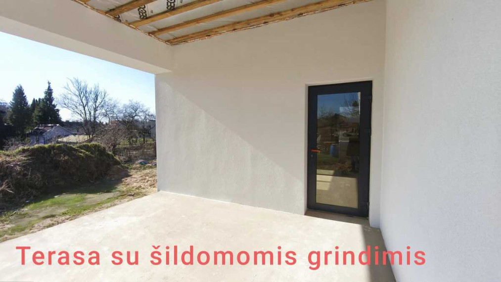 Parduodamas namas Rasos g., Rastinėnų k., Vilniaus r. sav., 80 m2 ploto, 1 aukštai 5
