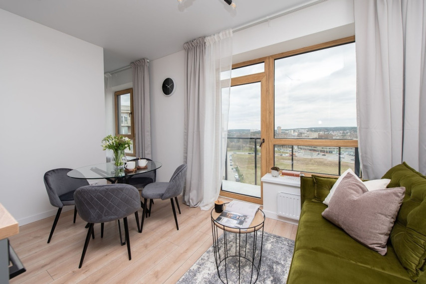 Nuomojamas butas Verkių g., Šiaurės miestelis, Vilniaus m., Vilniaus m. sav., 26.63 m2 ploto, 2 kambariai 2