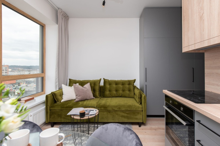 Nuomojamas butas Verkių g., Šiaurės miestelis, Vilniaus m., Vilniaus m. sav., 26.63 m2 ploto, 2 kambariai 4