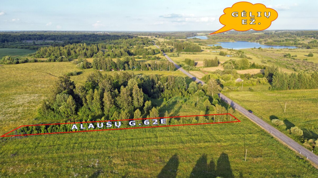 Parduodamas sklypas Alaušų g., Balninkų mstl., Molėtų r. sav., 22 a ploto 1