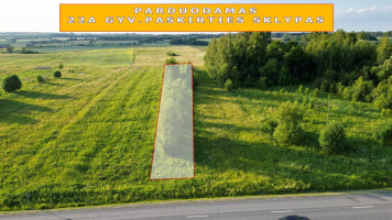 Parduodamas  sklypas Alaušų g., Balninkų mstl., Molėtų r. sav., 22 a ploto 2