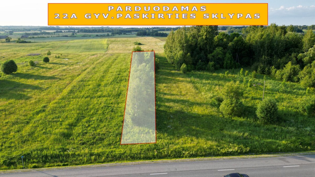 Parduodamas sklypas Alaušų g., Balninkų mstl., Molėtų r. sav., 22 a ploto 2