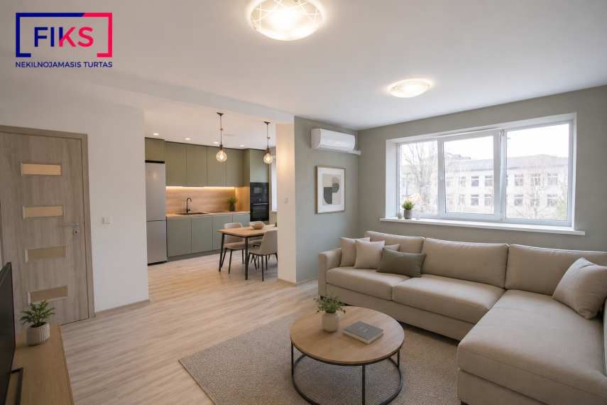 Parduodamas butas Klevų g., Balbieriškio mstl., Prienų r. sav., 49.50 m² ploto 2 kambariai 2