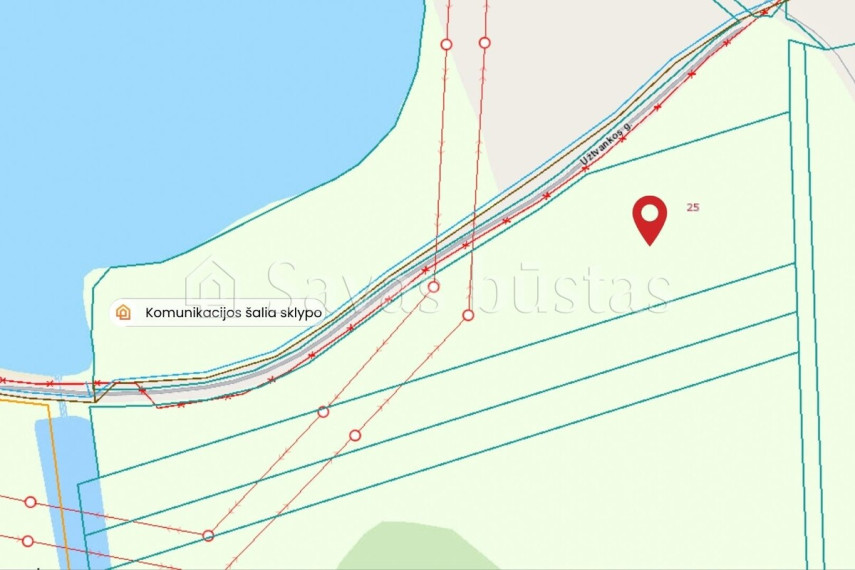 Parduodamas sklypas Užtvankos g., Ramučių k., Kauno r. sav., 59.85 a ploto 3