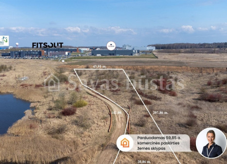 Parduodamas  sklypas Užtvankos g., Ramučių k., Kauno r. sav., 59.85 a ploto