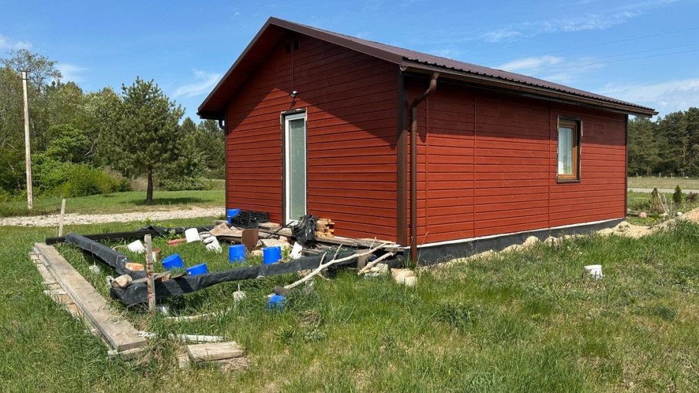 Parduodamas namas Kauno r. sav., Tolivardžių k., Paštuvos kel., 43.78 m2 ploto, 1 aukštai 4