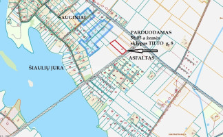 Parduodamas namų valdos paskirties sklypas Tilto g., Sauginių k., Šiaulių r. sav., 58.05 a ploto 2