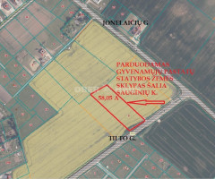 Parduodamas namų valdos paskirties sklypas Tilto g., Sauginių k., Šiaulių r. sav., 58.05 a ploto 4