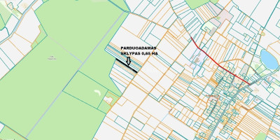 Parduodamas žemės ūkio paskirties sklypas Pakapės k., Šiaulių r. sav., 245 a ploto 10